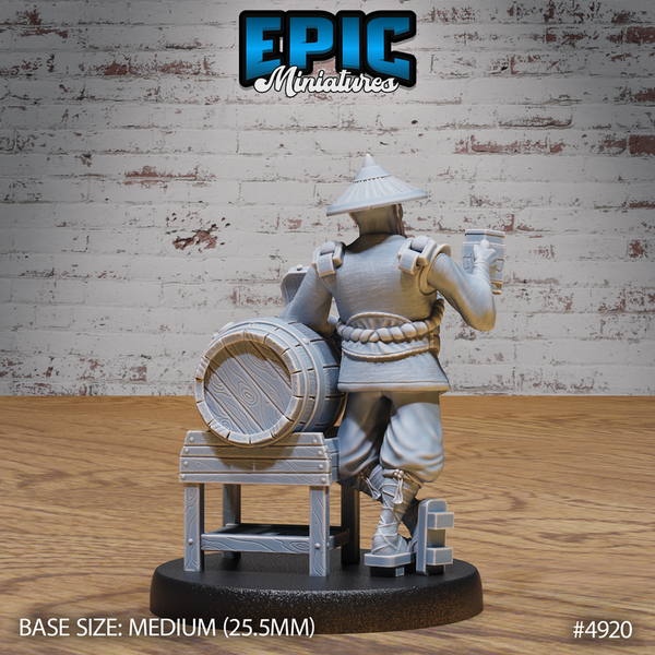 Drunk Master 3D-printed model