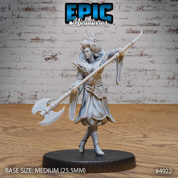 Warrior Empress 3D-printed model