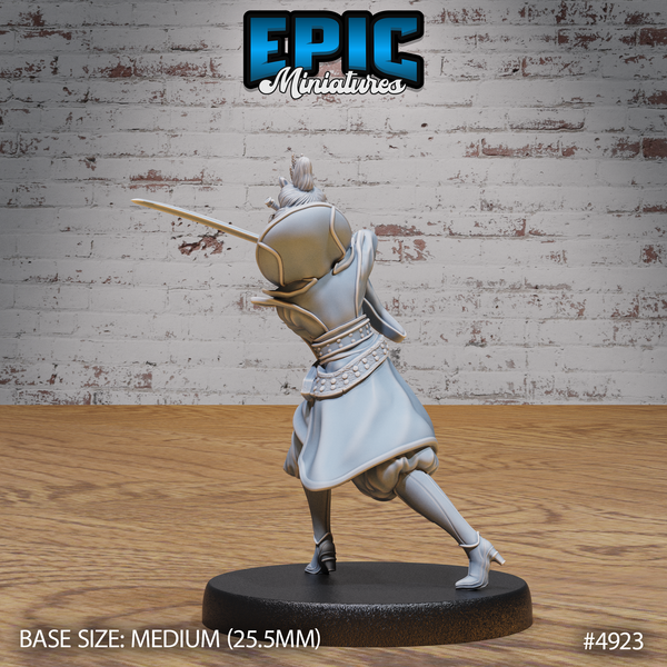 Warrior Empress 3D-printed model