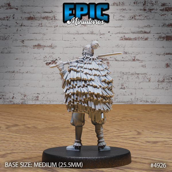 Legendary Ronin 3D-printed model