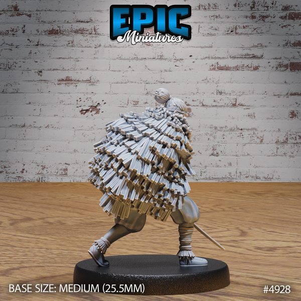 Legendary Ronin 3D-printed model
