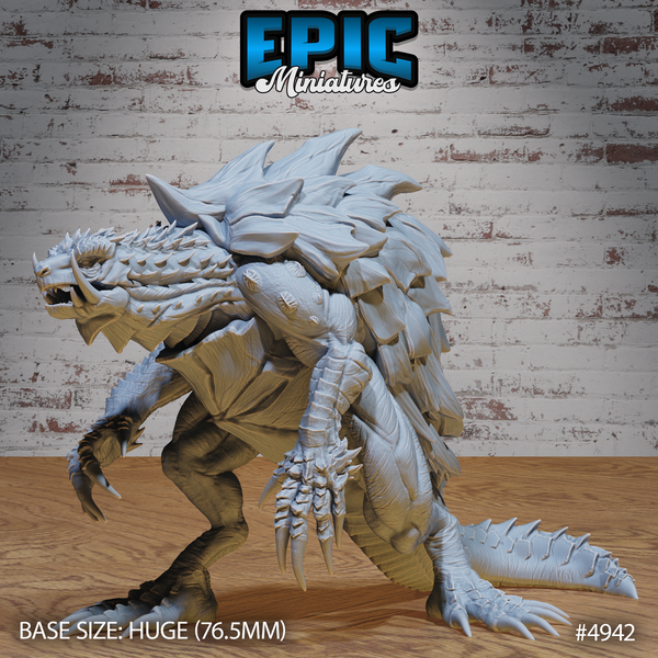 Turtle Zilla 3D-printed model