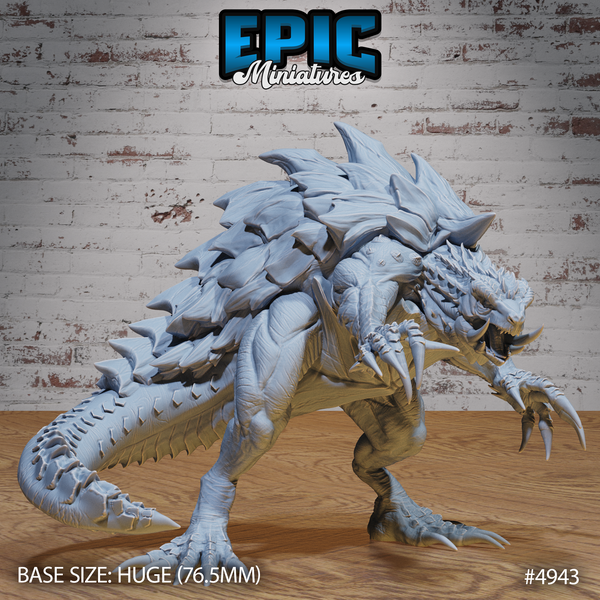 Turtle Zilla 3D-printed model