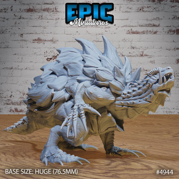 Turtle Zilla 3D-printed model