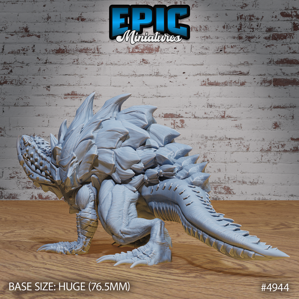 Turtle Zilla 3D-printed model