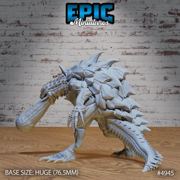 Turtle Zilla 3D-printed model