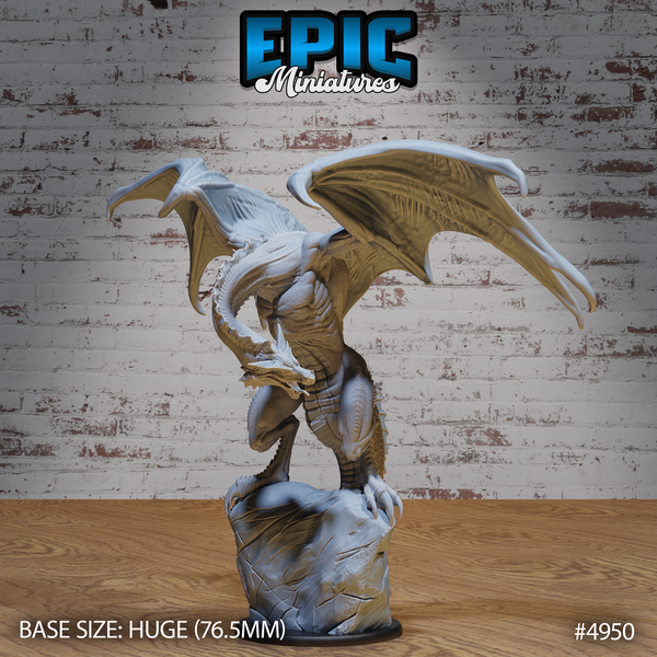 Inferno Wyvern 3D-printed model
