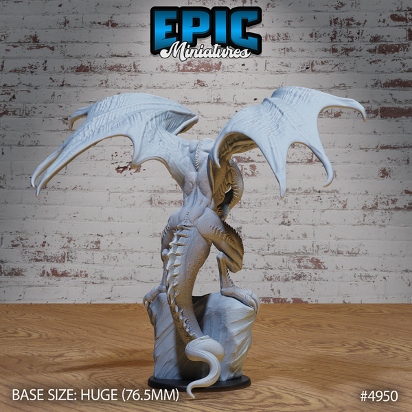 Inferno Wyvern 3D-printed model