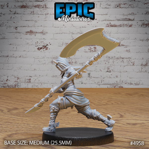 Orc Tiefling Female 3D-printed model