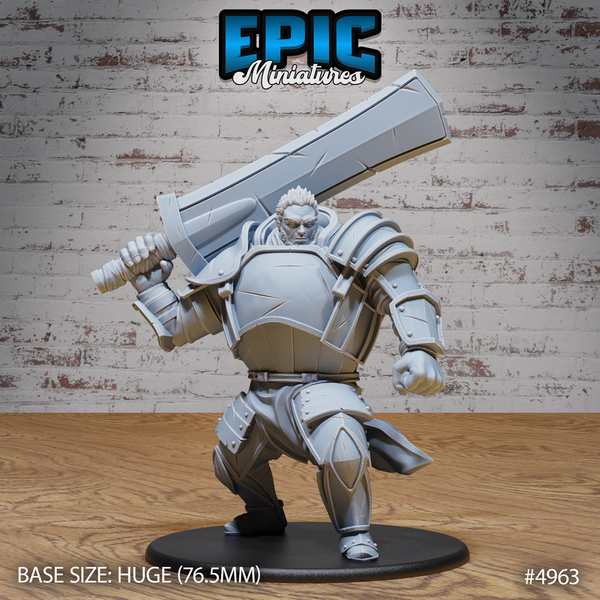 Fire Giant 3D-printed model