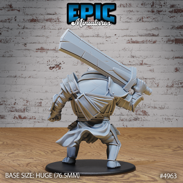 Fire Giant 3D-printed model