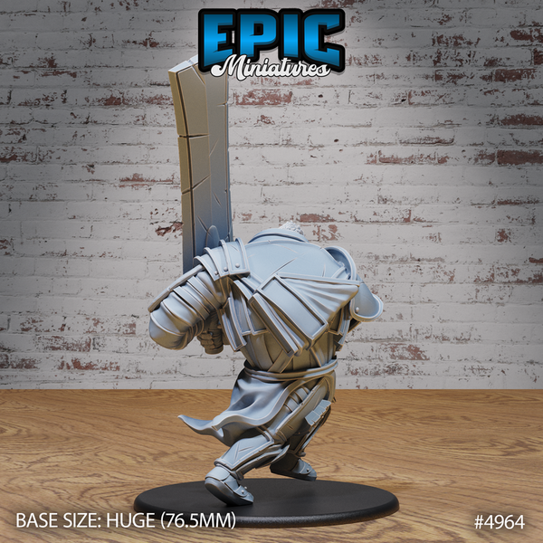 Fire Giant 3D-printed model