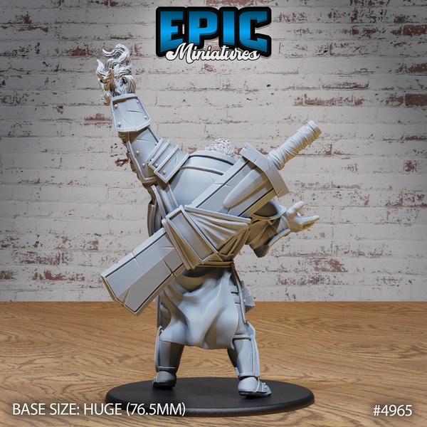 Fire Giant 3D-printed model
