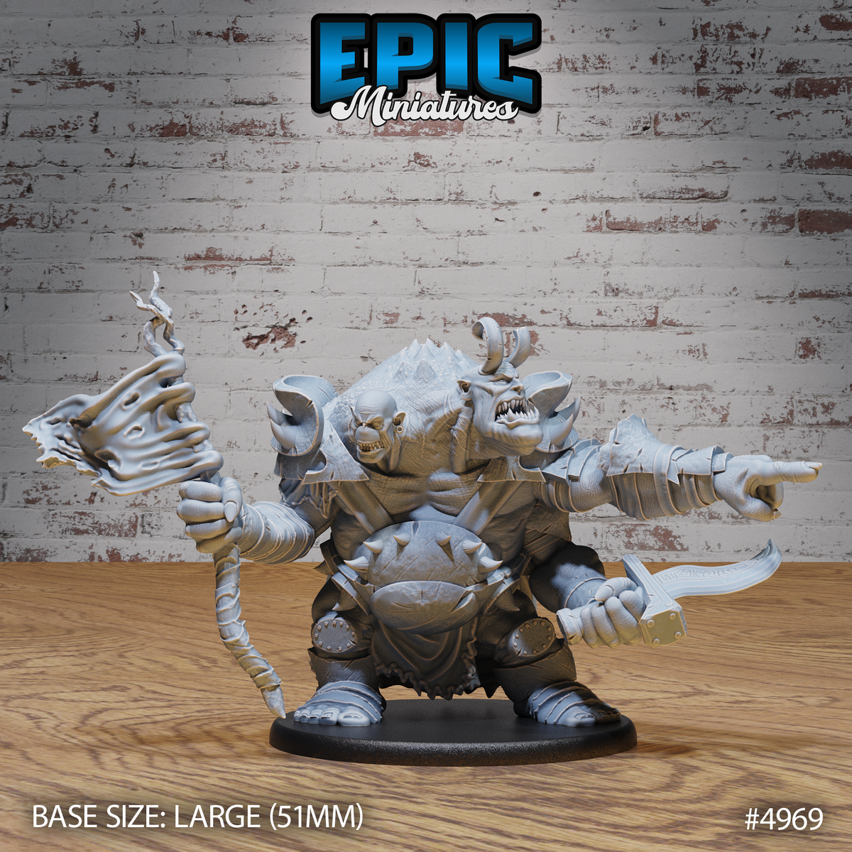 Ettin Mutant 3D-printed model