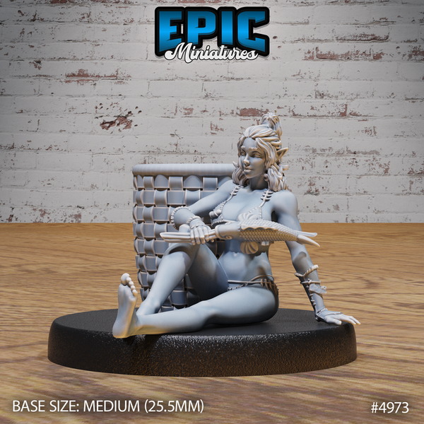Orc Fisher Female 3D-printed model