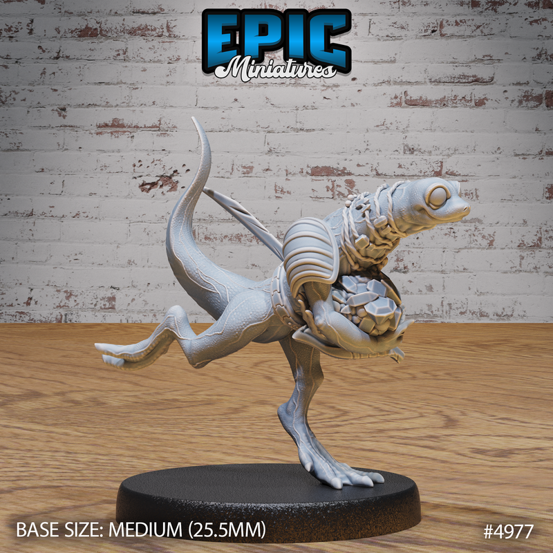 Fire Newt 3D-printed model