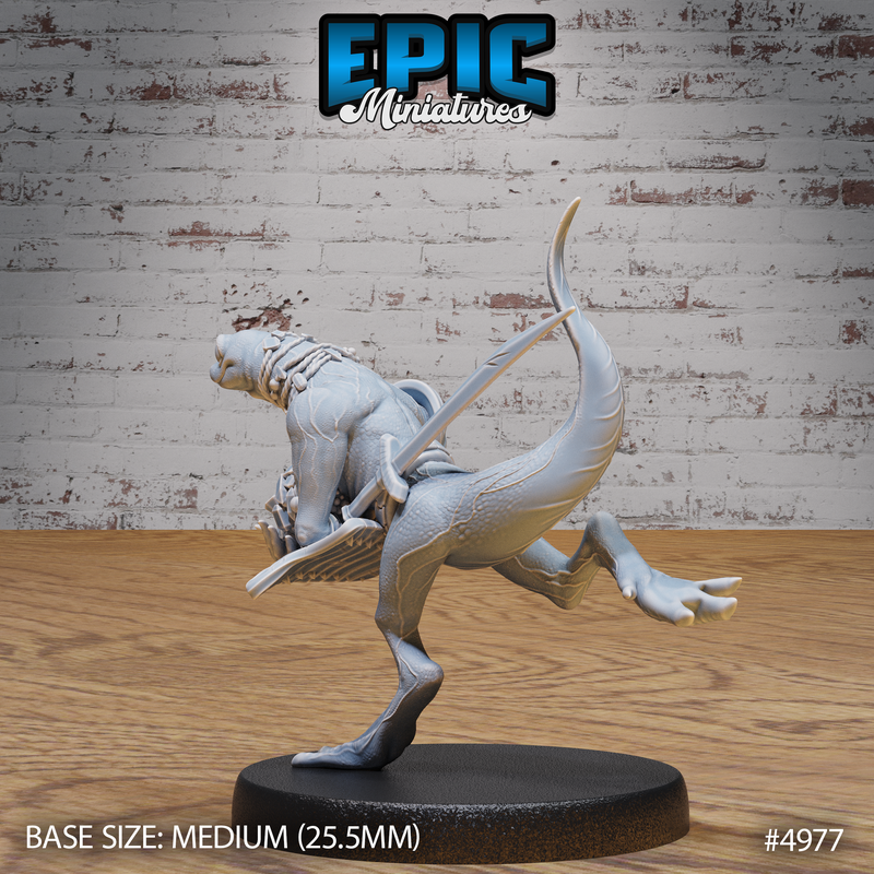 Fire Newt 3D-printed model