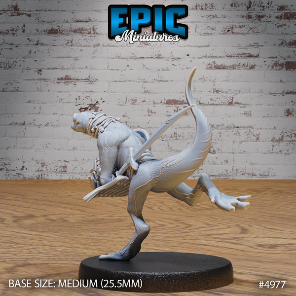 Fire Newt 3D-printed model