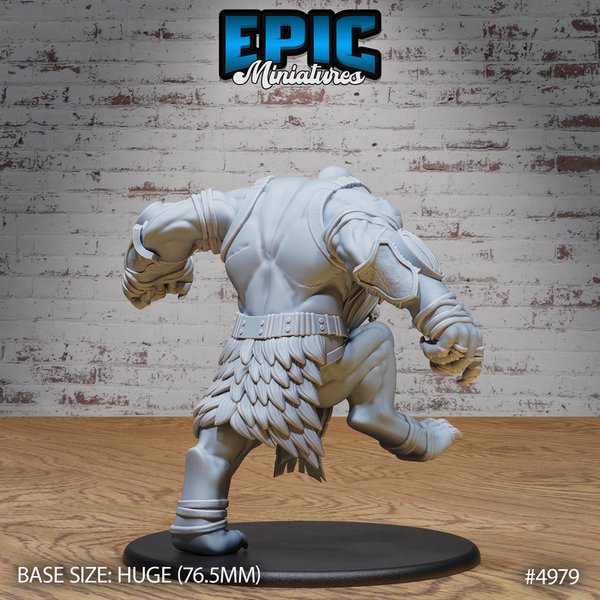 Hill Giant Smasher 3D-printed model
