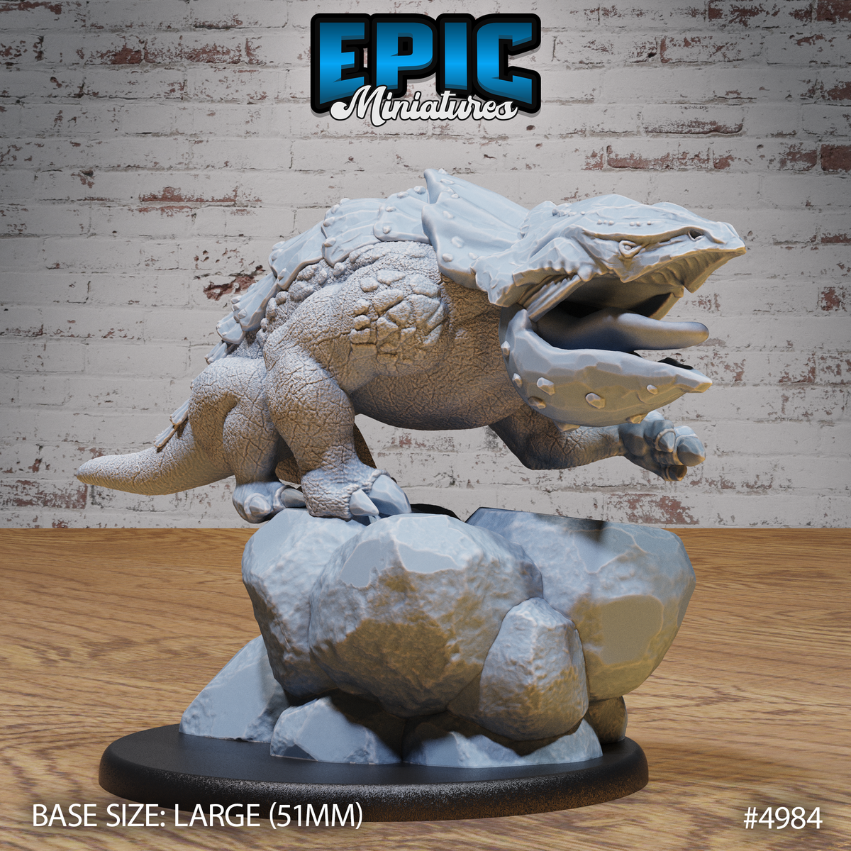 Mountain Bulette 3D-printed model