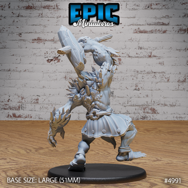 Savage Troll 3D-printed model