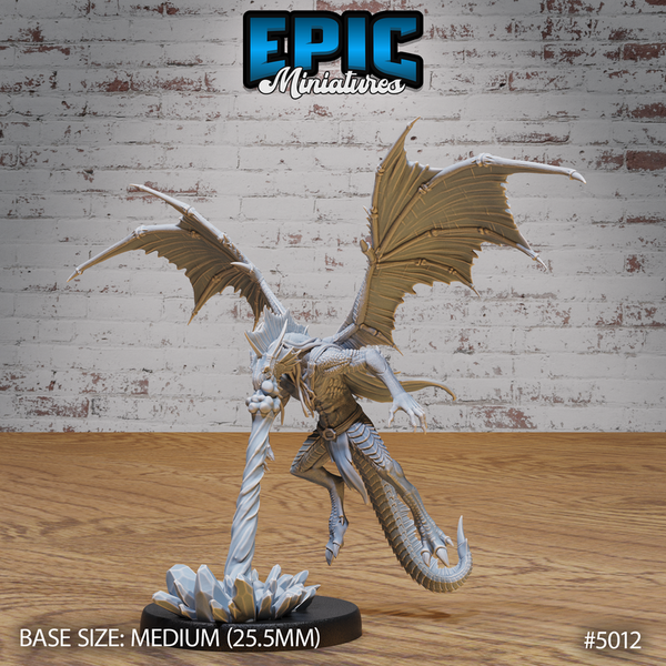 Draconic Demon 3D-printed model