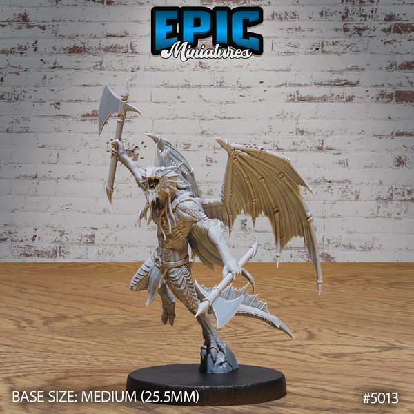Draconic Demon 3D-printed model