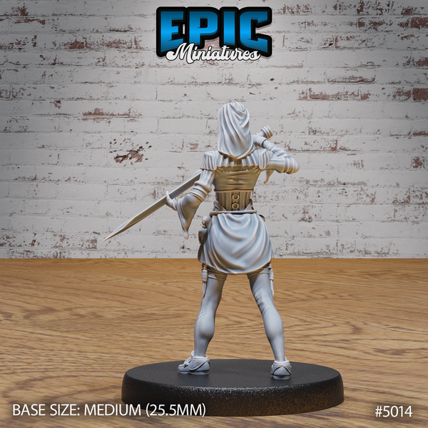 Dark Nun 3D-printed model