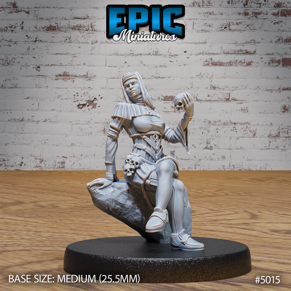 Dark Nun 3D-printed model