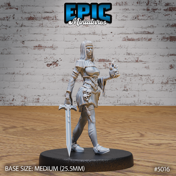 Dark Nun 3D-printed model