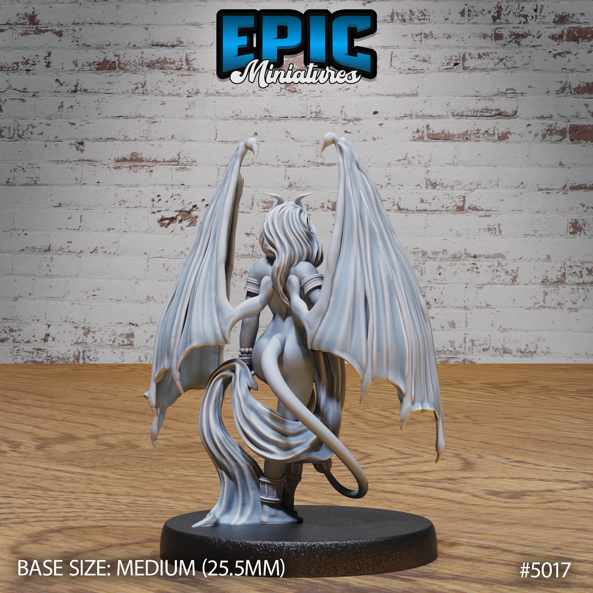 Succubus Demon 3D-printed model