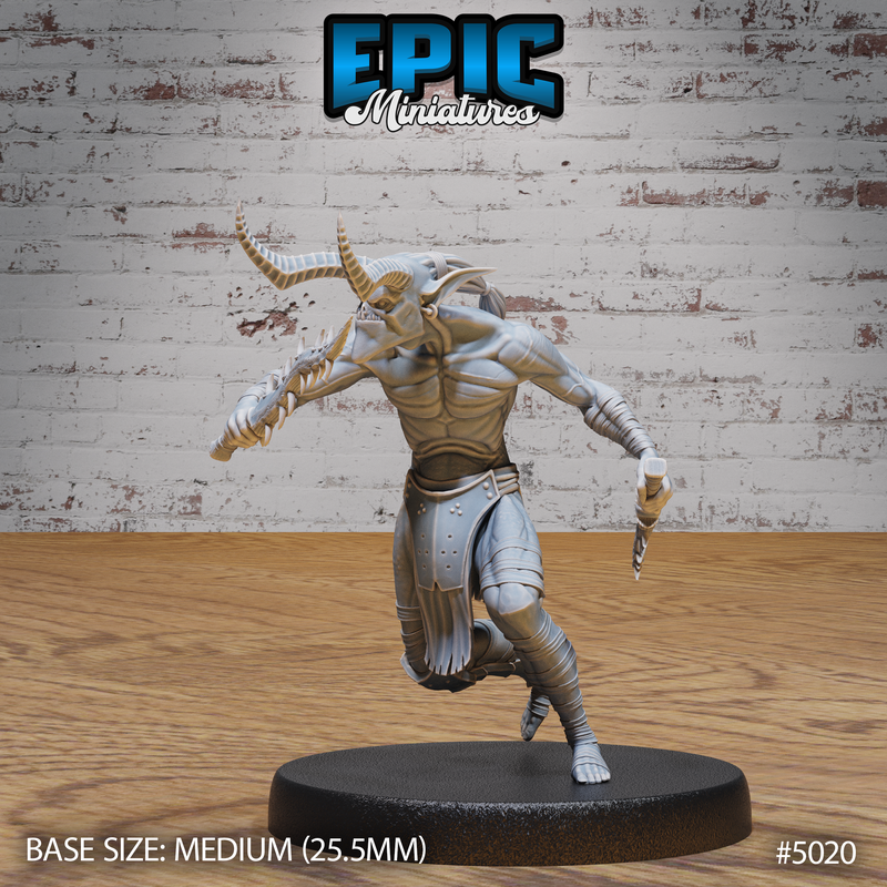 Lower Devil 3D-printed model