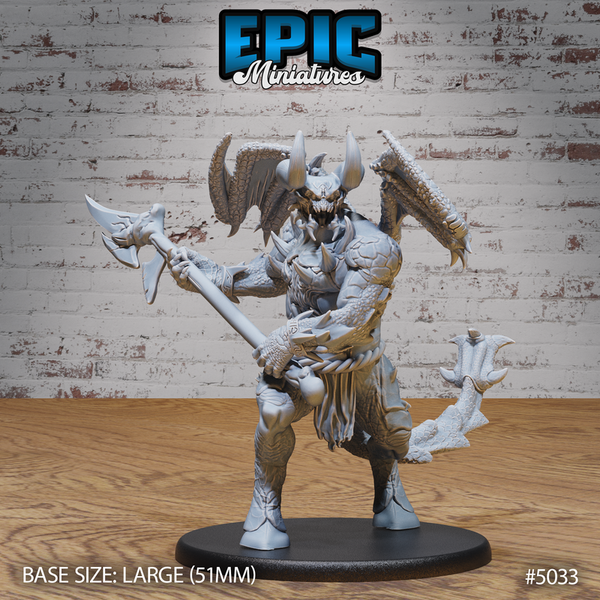 Wrath Devil 3D-printed model