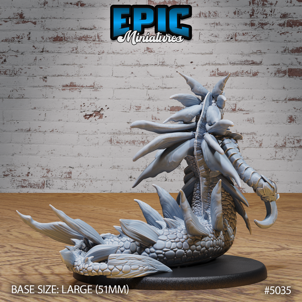Wastrilith Water Demon 3D-printed model