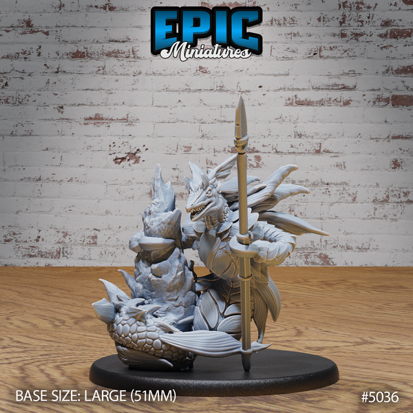 Wastrilith Water Demon 3D-printed model