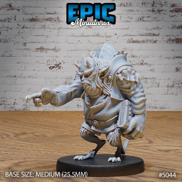 Hunchback Fiend 3D-printed model