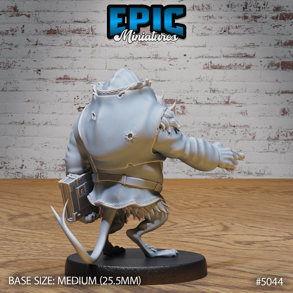 Hunchback Fiend 3D-printed model