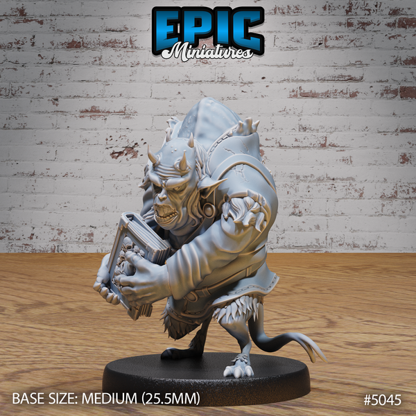 Hunchback Fiend 3D-printed model