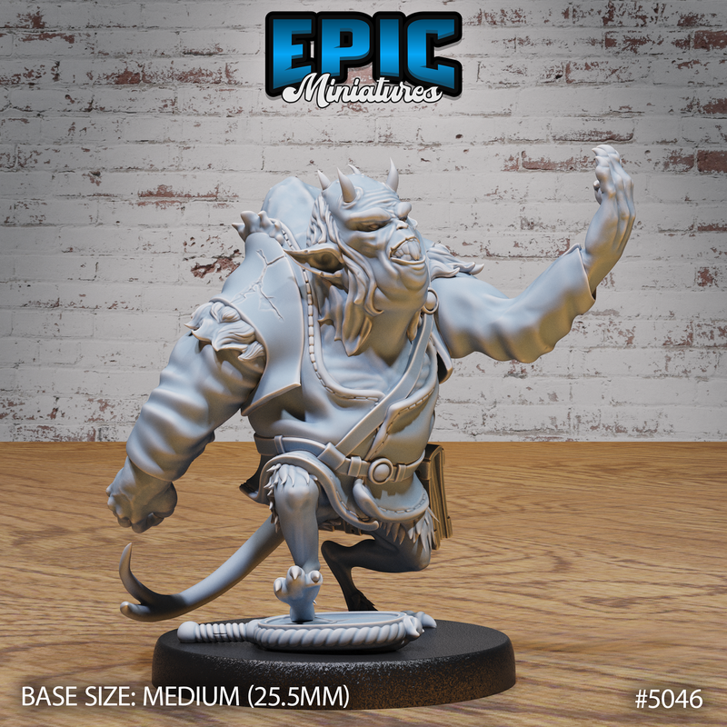 Hunchback Fiend 3D-printed model