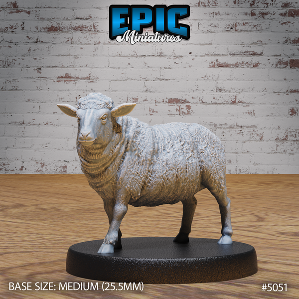 Sheep 3D-printed model