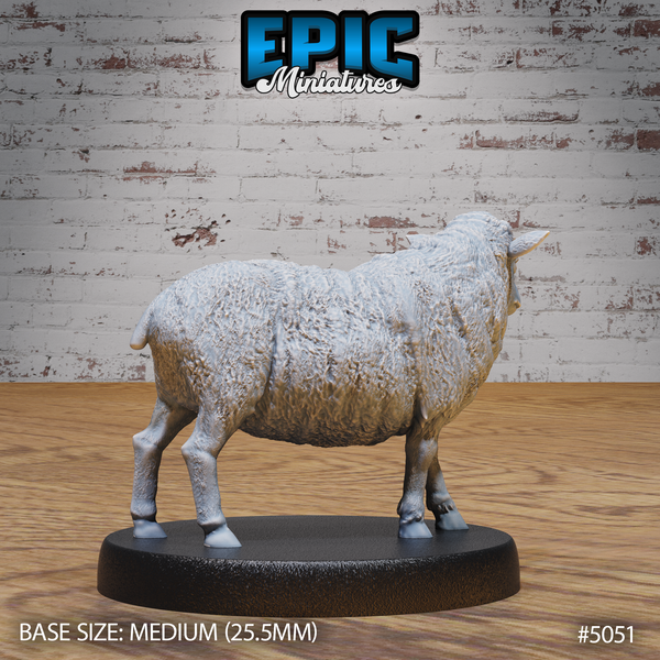 Sheep 3D-printed model