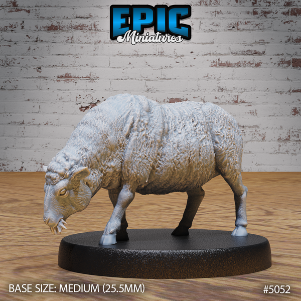 Sheep 3D-printed model
