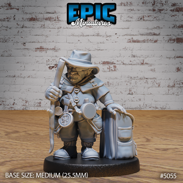 Halfling Villager 3D-printed model