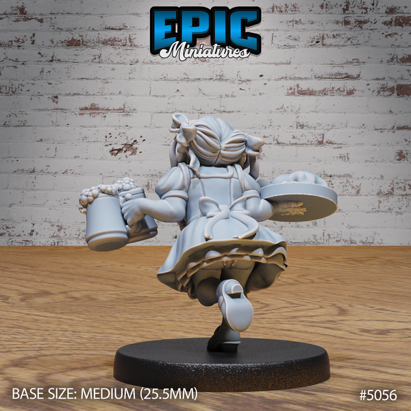 Halfling Villager 3D-printed model