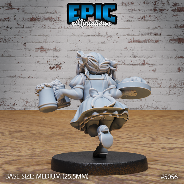 Halfling Villager 3D-printed model