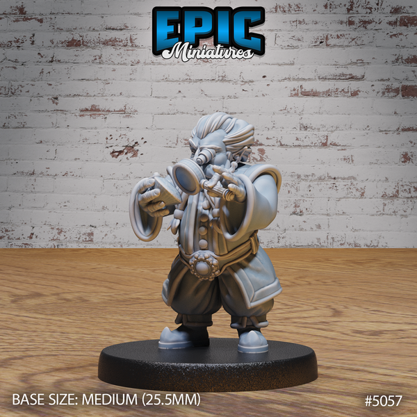 Halfling Villager 3D-printed model