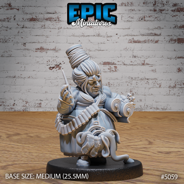 Halfling Villager 3D-printed model