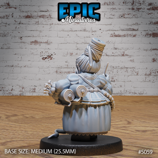 Halfling Villager 3D-printed model