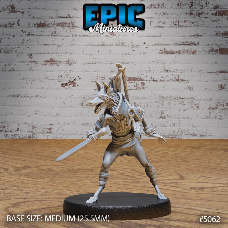 Fox Folk Ranger 3D-printed model