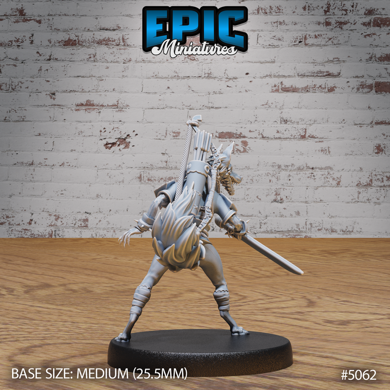 Fox Folk Ranger 3D-printed model